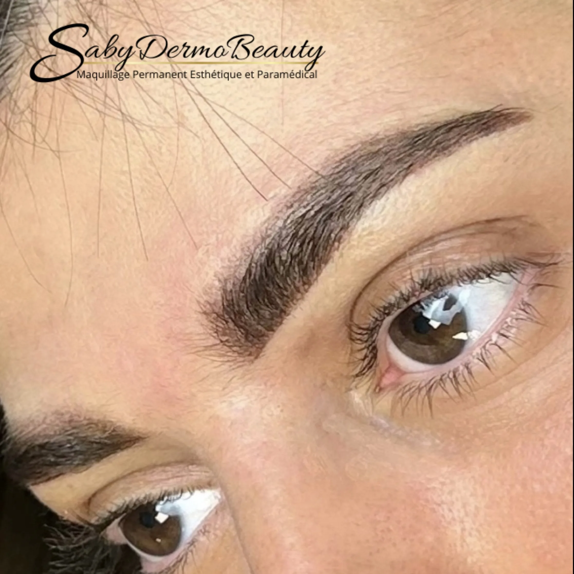 Sourcils poudres ligne douce Vendee